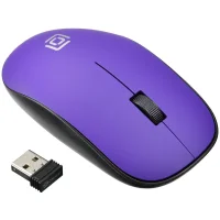 Мышь Oklick 515MW (черный/фиолетовый) фото 2